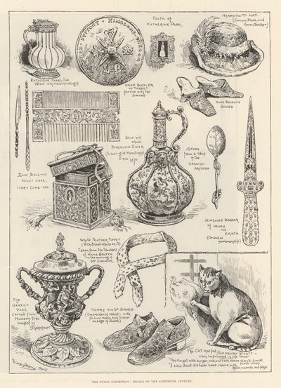 La exposición Tudor, Reliquias del siglo XVI de Frederick George Kitton